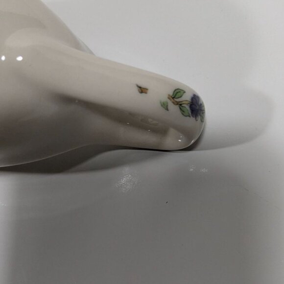 Syracuse Birds Of Paradise Gravy Boat Floral Vintage Server Restaurant Ware - Picture 11 of 16